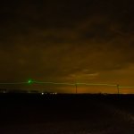 The Windlicht  projects transformes the landscape and puts the wind energy in a different perspective. Photo: Courtesy of the artist.