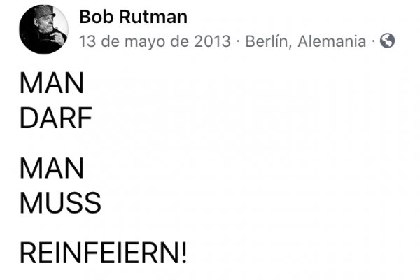PLATOON.ORG | BERLIN · Bullshittin on a chair with Bob Rutman